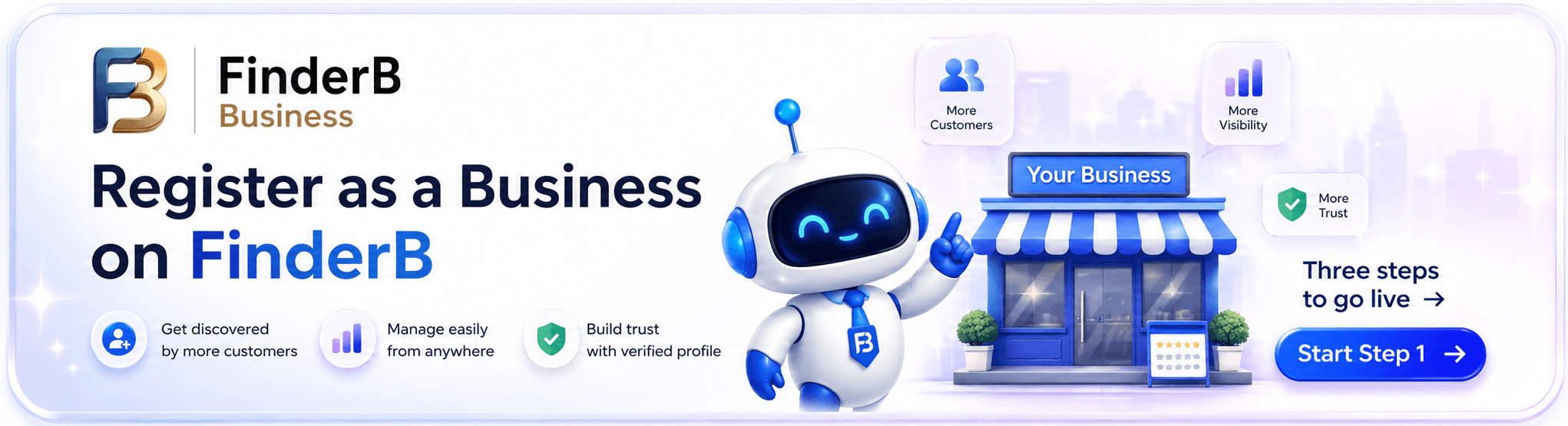 Register your business on FinderB