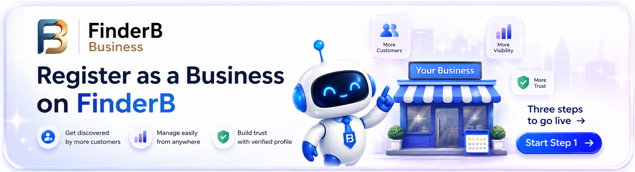 Register your business on FinderB